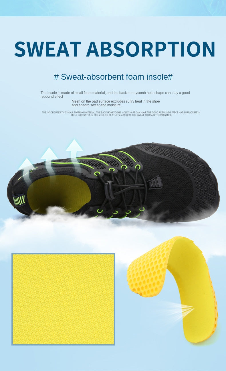 Lightweight Quick-Dry Beach Shoes with Drainage - Betatton - water shoes