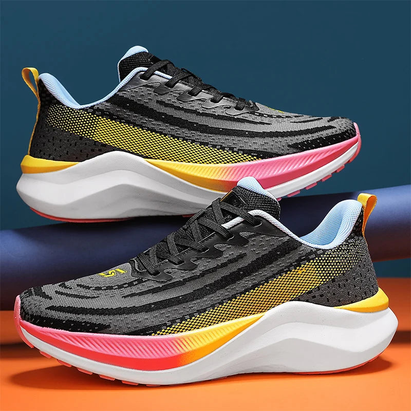 Marathon Air Cushion Men's Running Shoes, Lightweight and Breathable Athletic Sneakers - Betatton - running shoes