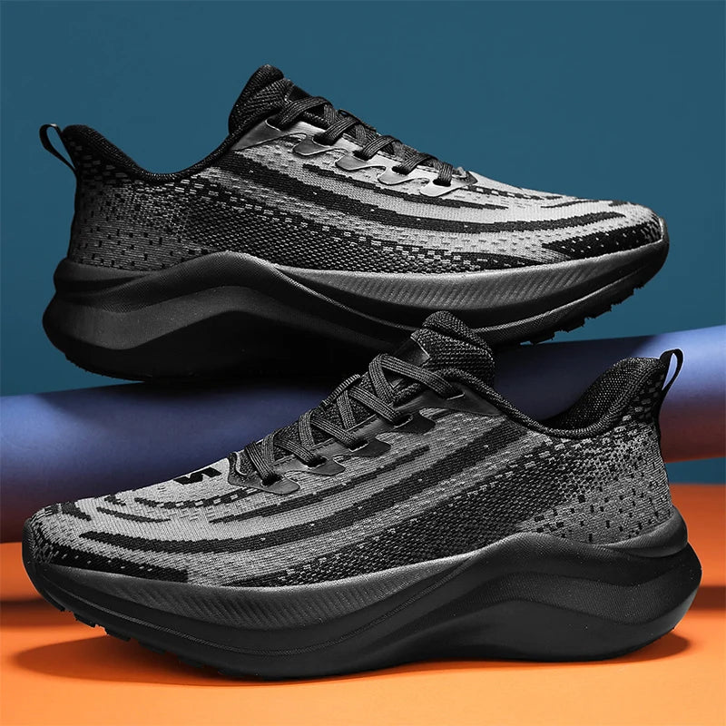 Marathon Air Cushion Men's Running Shoes, Lightweight and Breathable Athletic Sneakers - Betatton - running shoes