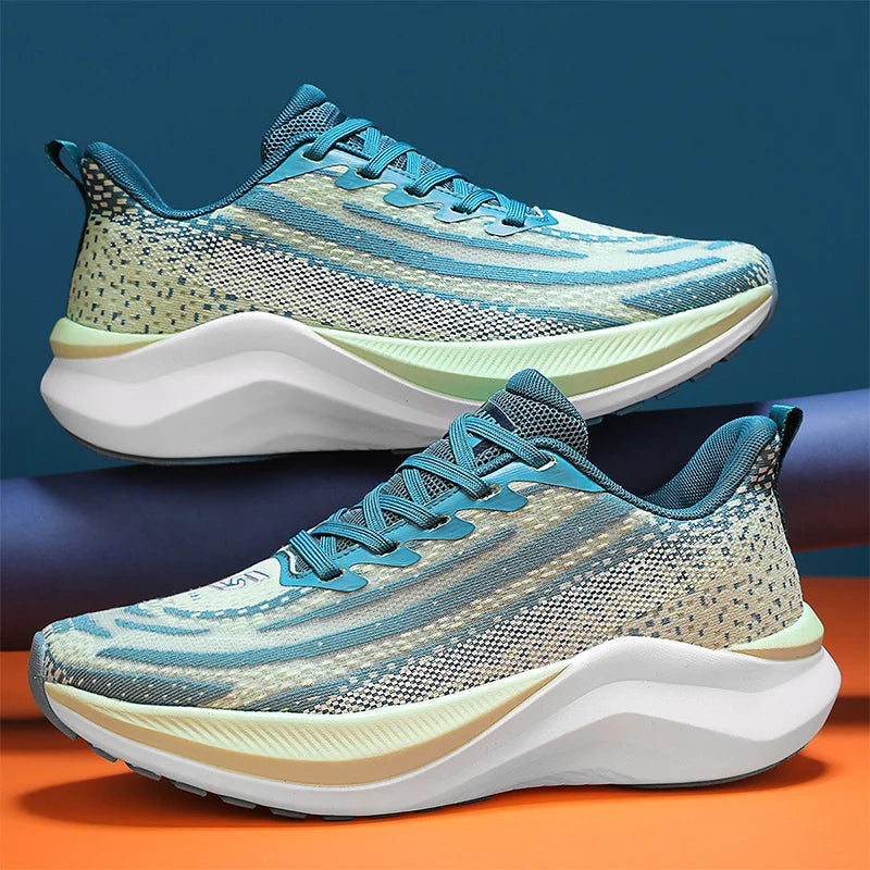 Marathon Air Cushion Men's Running Shoes, Lightweight and Breathable Athletic Sneakers - Betatton - running shoes