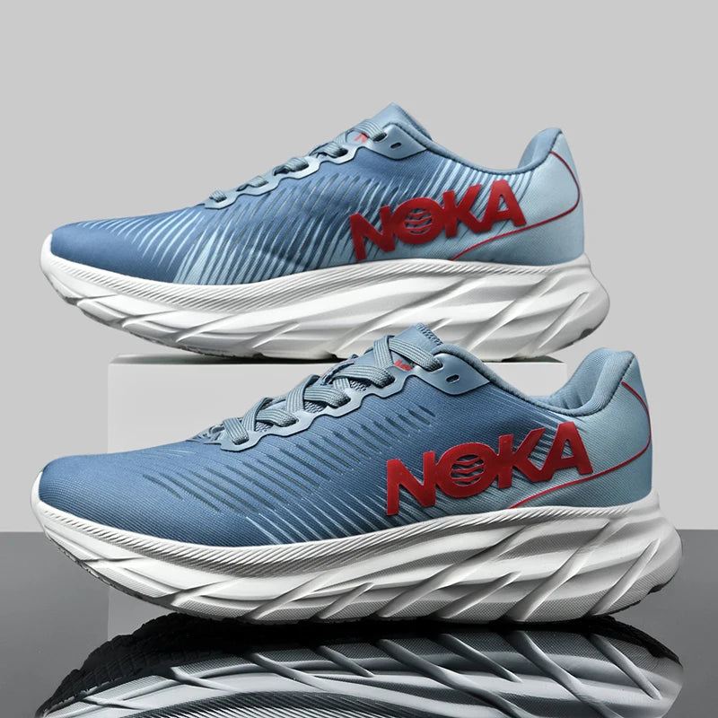 Men's Running Shoes with Carbon Plate and Cushioning, Mesh Comfort Tennis Sneakers - Betatton - running shoes