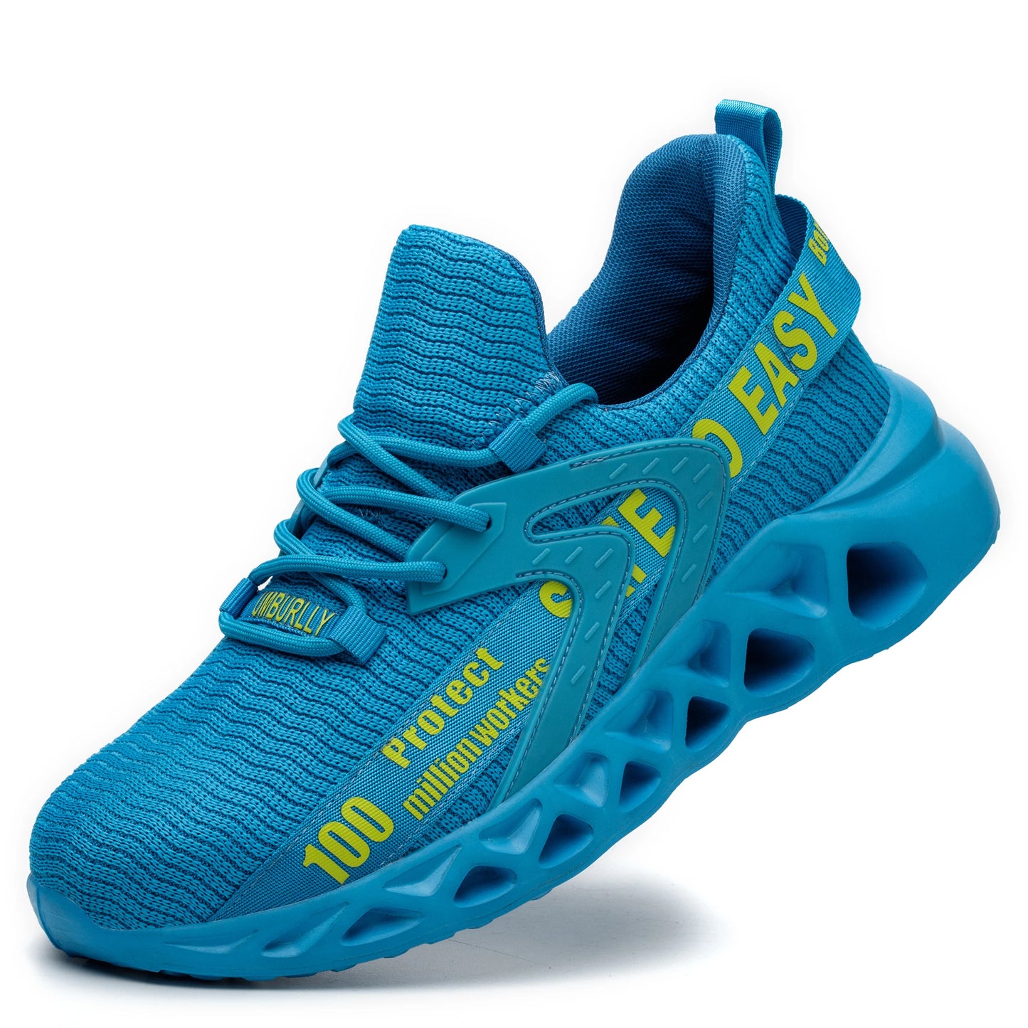 Men's Lightweight Steel Toe Safety Shoes, Breathable - Betatton - safety shoes