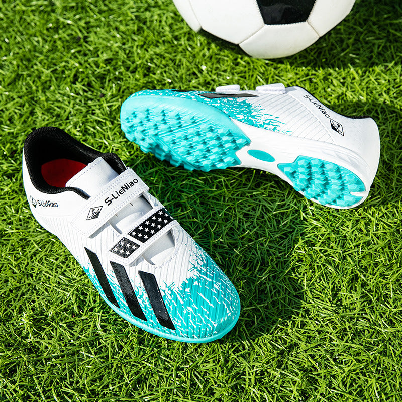Kids' Soccer Shoes, Magic Tape, Short Studs, Boys and Girls - Betatton - football shoes