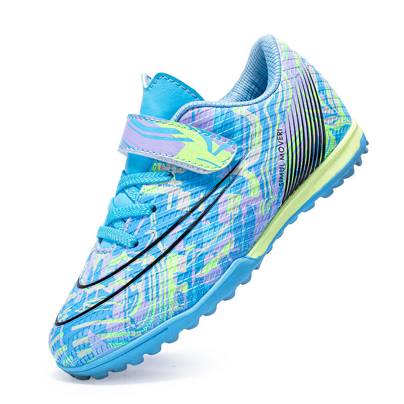 Children's Soccer Shoes, Magic Tape, TF Studs, Youth Training - Betatton - football shoes