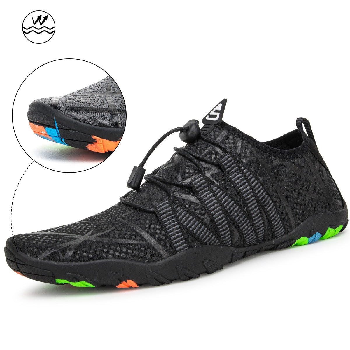 Durable Water Shoes with Toe Protection - Betatton - water shoes