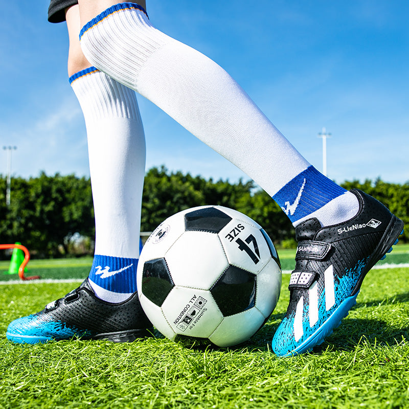 Kids' Soccer Shoes, Magic Tape, Short Studs, Boys and Girls - Betatton - football shoes