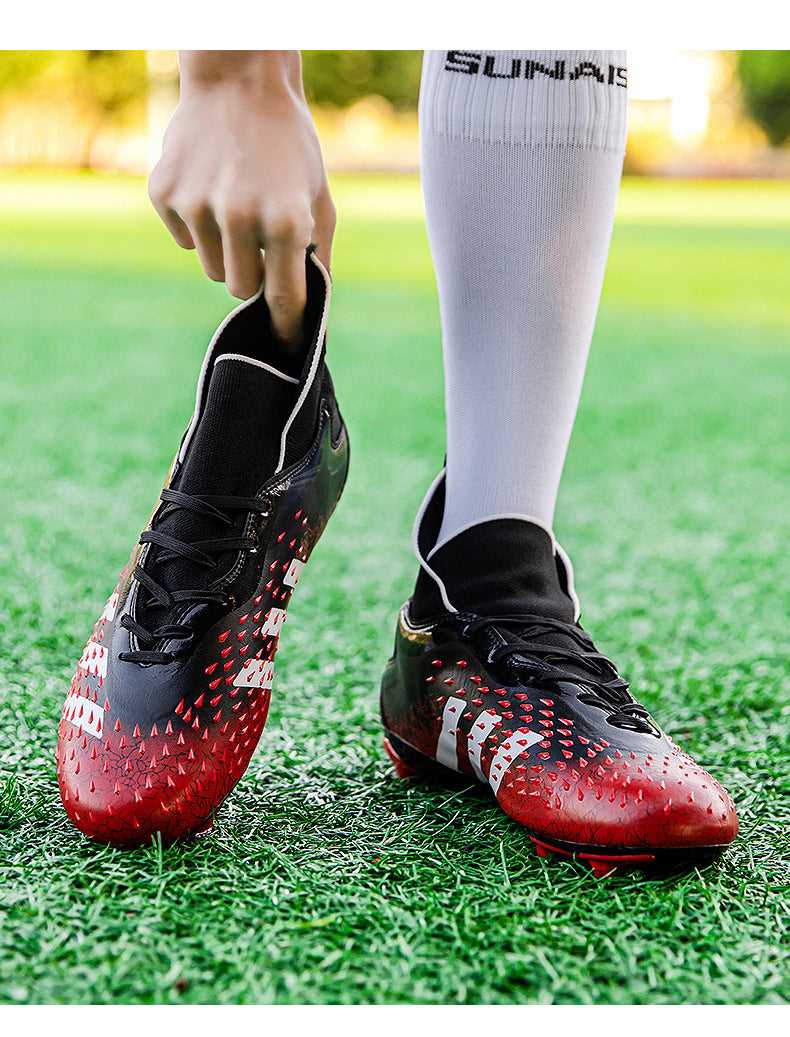 Adult High-Top Soccer Cleats for Pro Matches - Betatton - football shoes