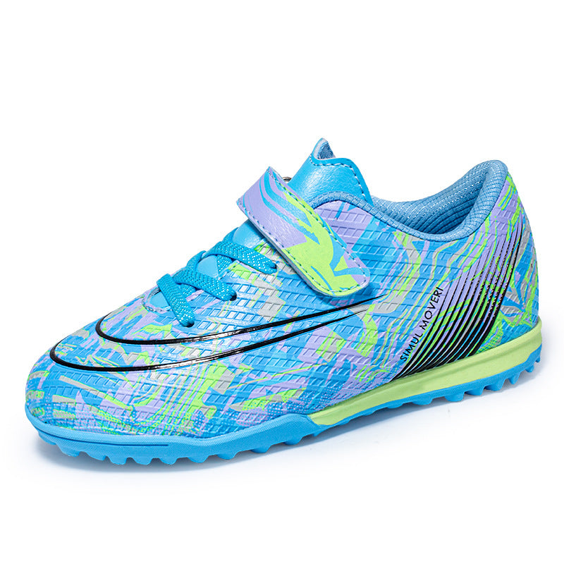 Children's Soccer Shoes, Magic Tape, TF Studs, Youth Training - Betatton - football shoes