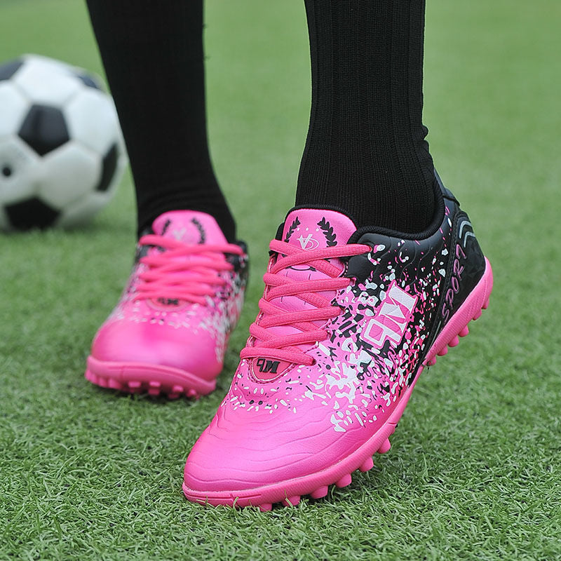 Pink Soccer Cleats for Girls, Training - Betatton - football shoes