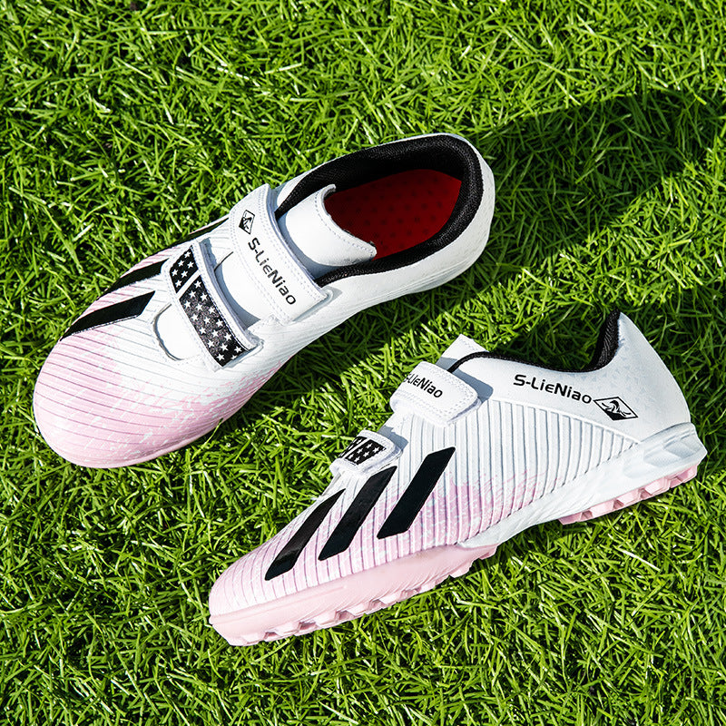 Kids' Soccer Shoes, Magic Tape, Short Studs, Boys and Girls - Betatton - football shoes