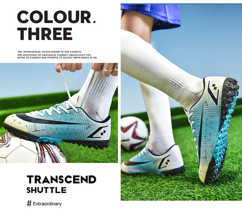 Large Low-Top Youth Soccer Cleats, Matches - Betatton - football shoes