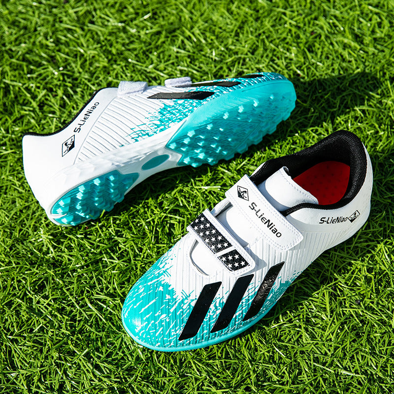 Kids' Soccer Shoes, Magic Tape, Short Studs, Boys and Girls - Betatton - football shoes