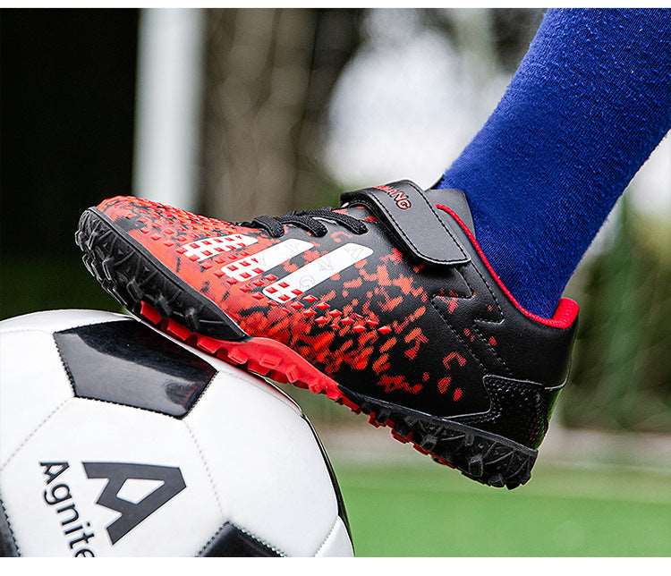 Boys' Soccer Shoes, Magic Tape, Turf Training Shoes, Outdoor Sports - Betatton - football shoes