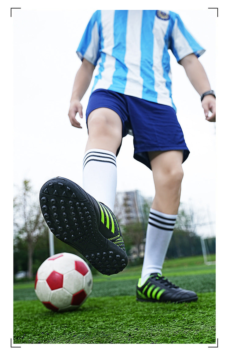 Kids' Low-Top Soccer Cleats, Training - Betatton - football shoes