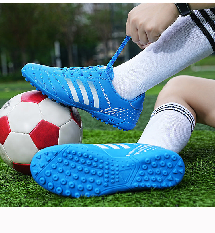 Kids' Low-Top Soccer Cleats, Training - Betatton - football shoes