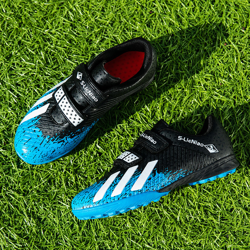 Kids' Soccer Shoes, Magic Tape, Short Studs, Boys and Girls - Betatton - football shoes
