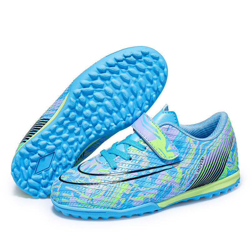 Children's Soccer Shoes, Magic Tape, TF Studs, Youth Training - Betatton - football shoes