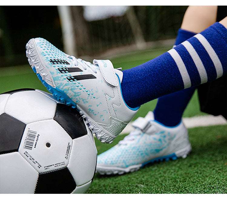 Boys' Soccer Shoes, Magic Tape, Turf Training Shoes, Outdoor Sports - Betatton - football shoes