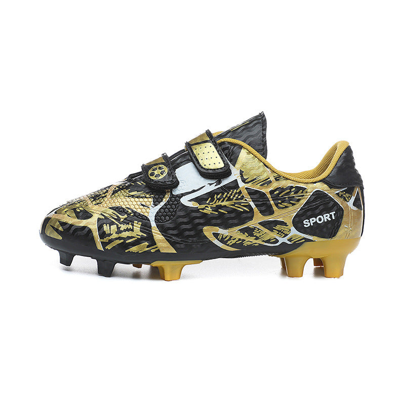 Kids' Soccer Shoes, TF and FG Studs, Magic Tape - Betatton - football shoes
