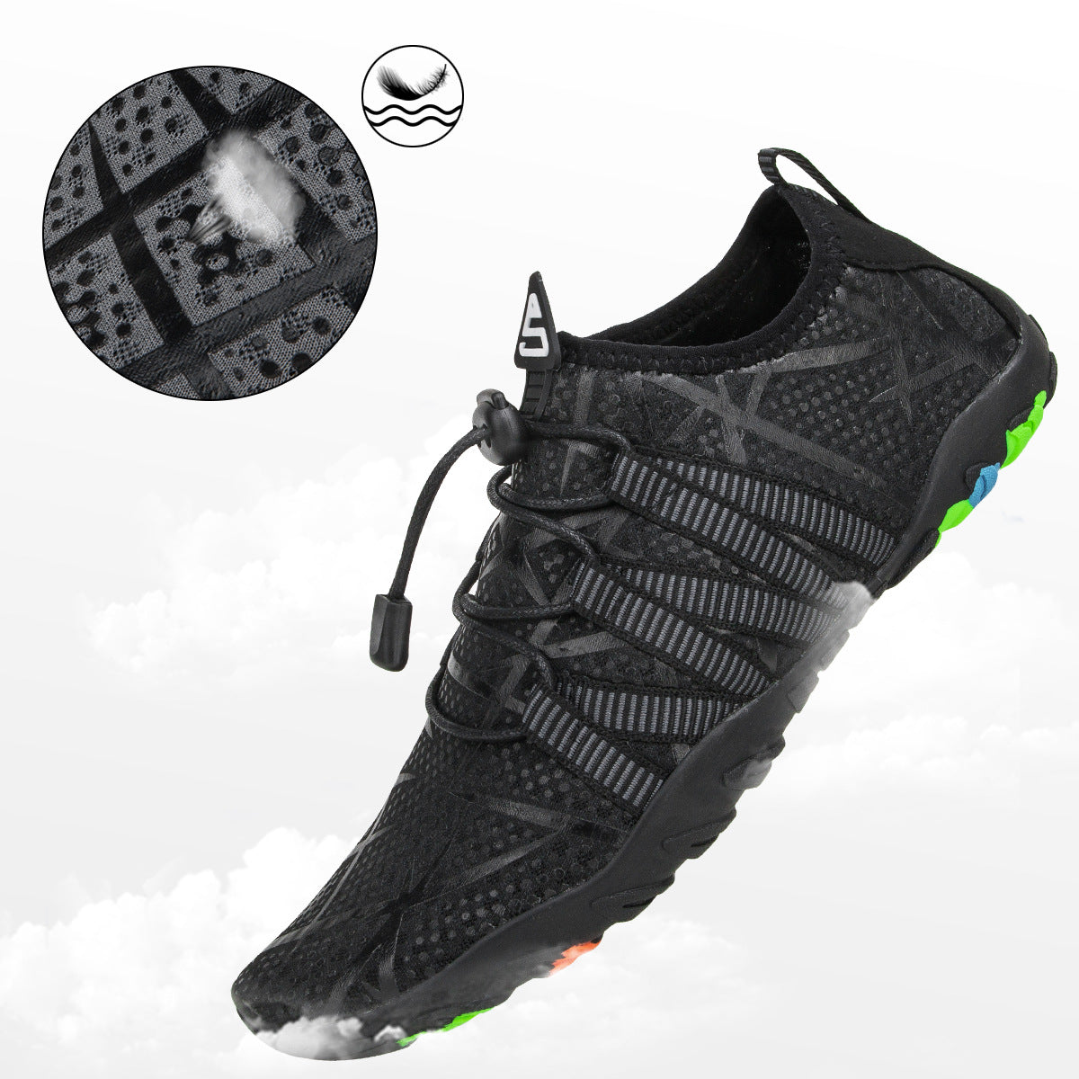 Durable Water Shoes with Toe Protection - Betatton - water shoes