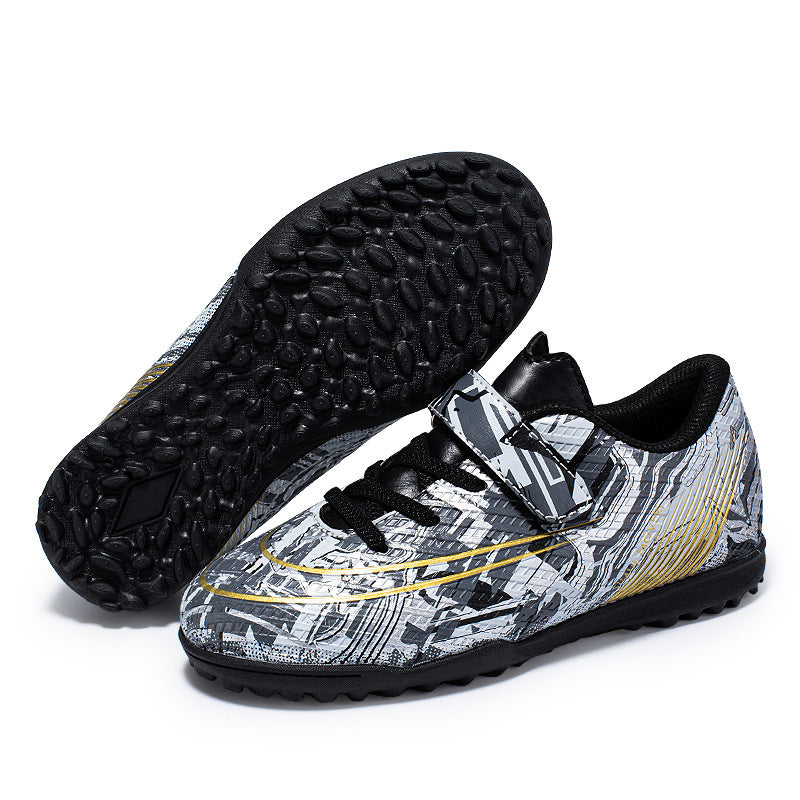 Children's Soccer Shoes, Magic Tape, TF Studs, Youth Training - Betatton - football shoes