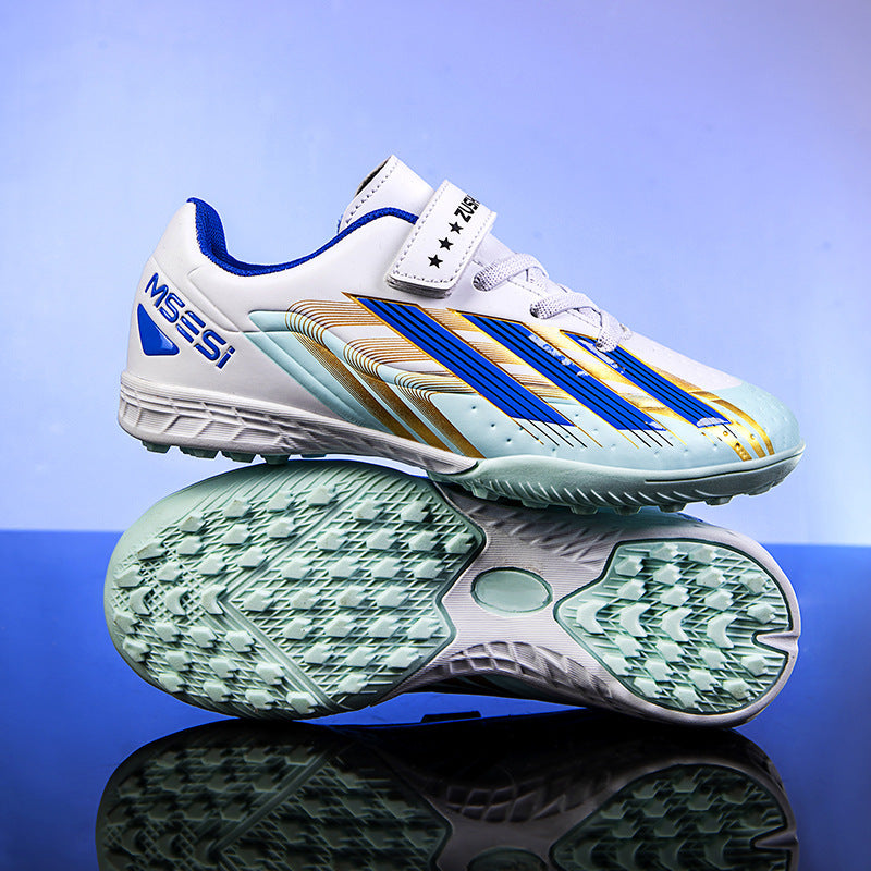 Kids' Soccer Shoes, Magic Tape, TF Studs, Boys and Girls - Betatton - football shoes