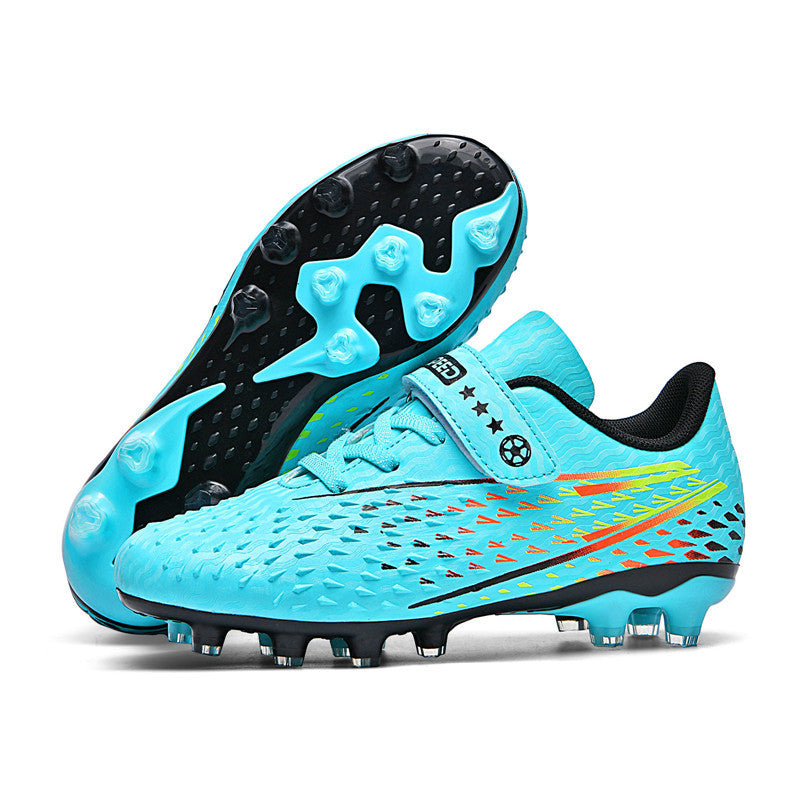 Girls' Soccer Shoes, Magic Tape, TF Studs, School Training - Betatton - football shoes