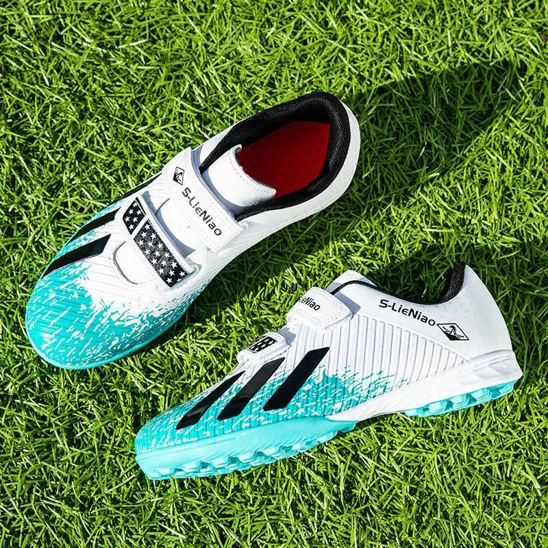 Kids' Soccer Shoes, Magic Tape, Short Studs, Boys and Girls - Betatton - football shoes