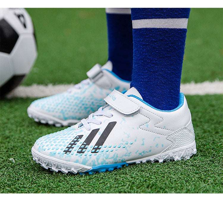 Boys' Soccer Shoes, Magic Tape, Turf Training Shoes, Outdoor Sports - Betatton - football shoes