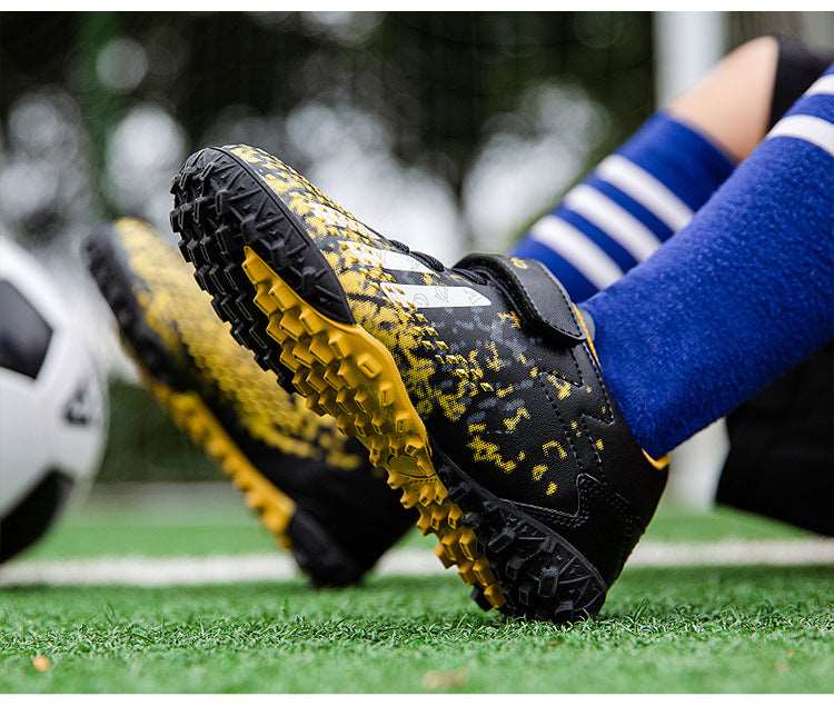 Boys' Soccer Shoes, Magic Tape, Turf Training Shoes, Outdoor Sports - Betatton - football shoes
