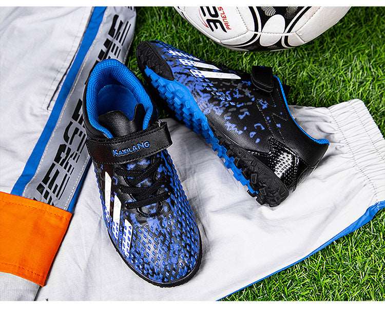 Boys' Soccer Shoes, Magic Tape, Turf Training Shoes, Outdoor Sports - Betatton - football shoes