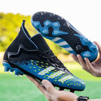 Black and blue spikes