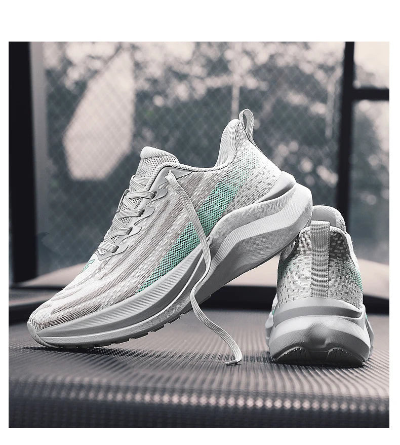 Marathon Air Cushion Men's Running Shoes, Lightweight and Breathable Athletic Sneakers - Betatton - running shoes