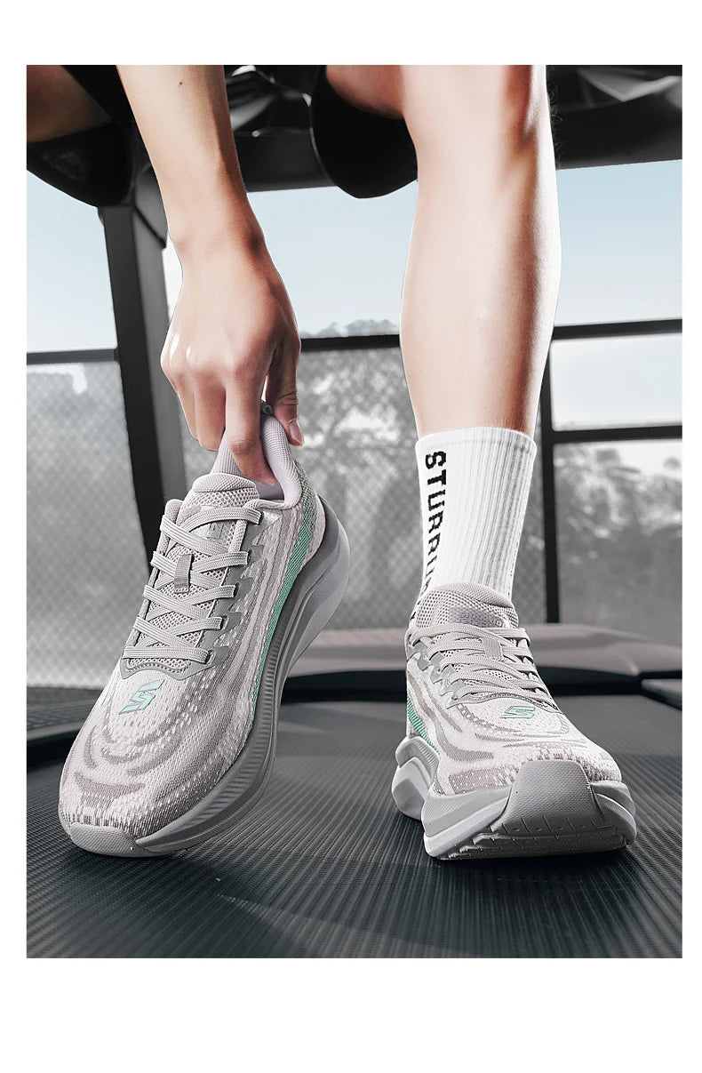 Marathon Air Cushion Men's Running Shoes, Lightweight and Breathable Athletic Sneakers - Betatton - running shoes