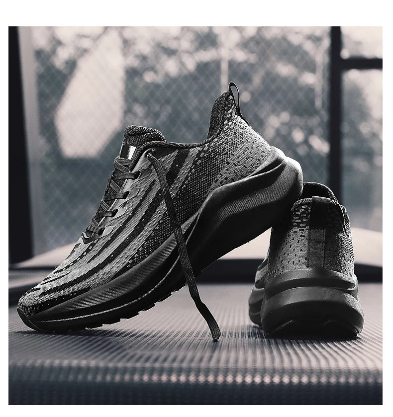 Marathon Air Cushion Men's Running Shoes, Lightweight and Breathable Athletic Sneakers - Betatton - running shoes