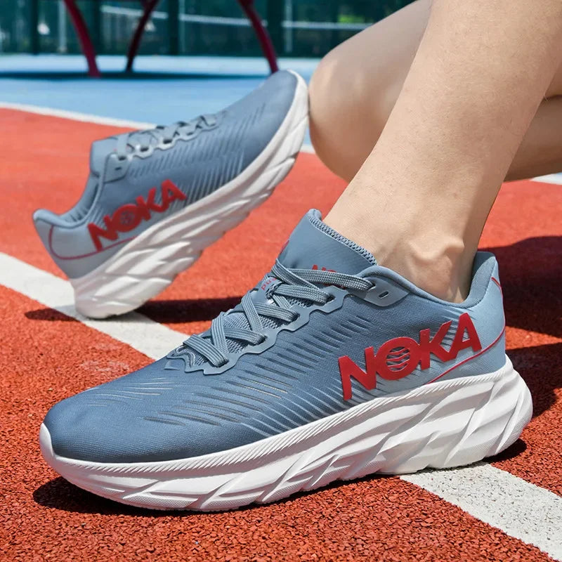Men's Running Shoes with Carbon Plate and Cushioning, Mesh Comfort Tennis Sneakers - Betatton - running shoes