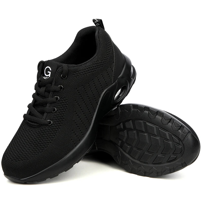 Summer Steel Toe Safety Shoes, Air Cushion, Breathable, Anti-puncture - Betatton - safety shoes