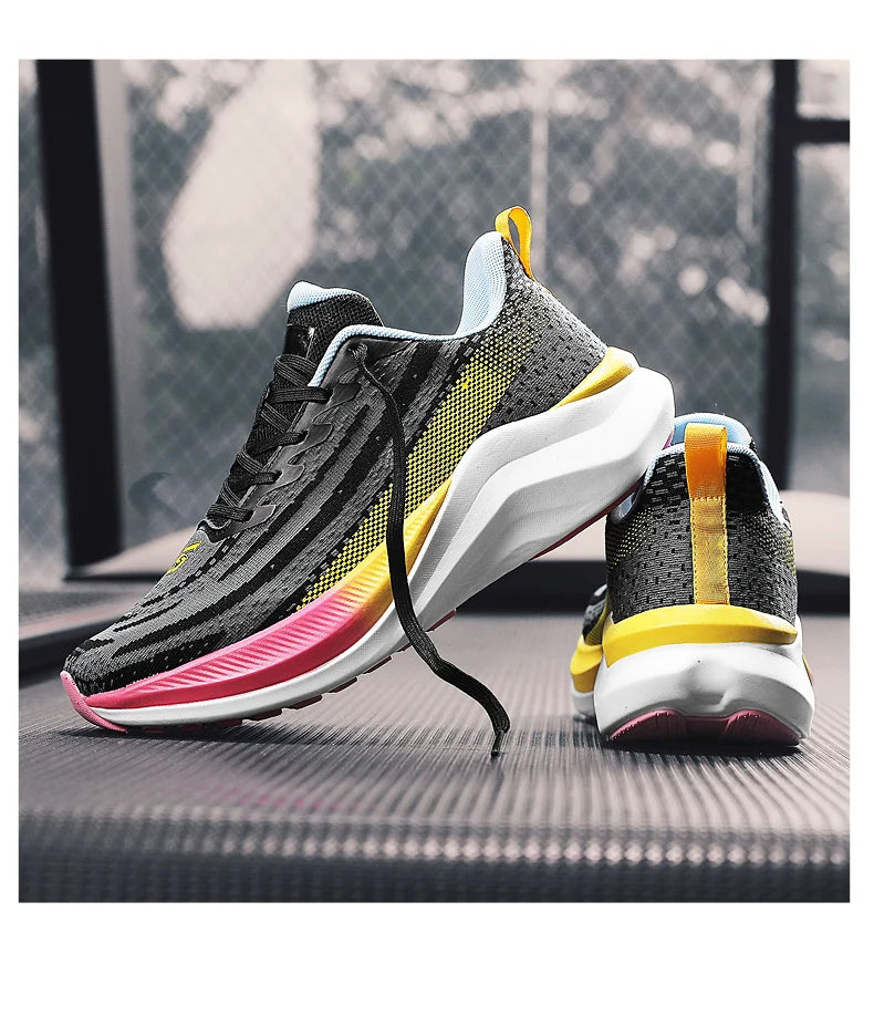 Marathon Air Cushion Men's Running Shoes, Lightweight and Breathable Athletic Sneakers - Betatton - running shoes