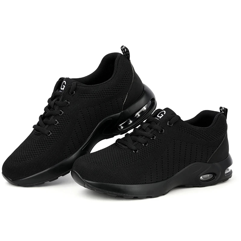 Summer Steel Toe Safety Shoes, Air Cushion, Breathable, Anti-puncture - Betatton - safety shoes