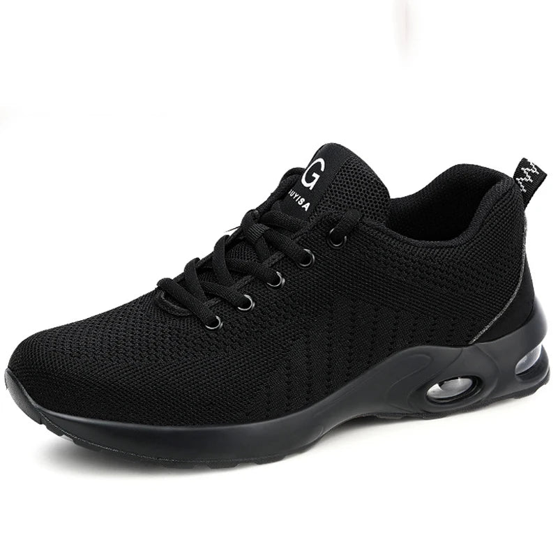 Summer Steel Toe Safety Shoes, Air Cushion, Breathable, Anti-puncture - Betatton - safety shoes