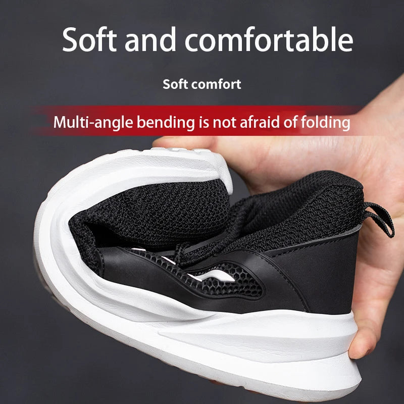Women's Steel Toe Safety Shoes, Puncture-Proof, Breathable - Betatton - safety shoes