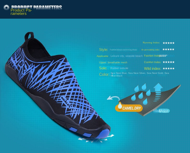 Comfortable Amphibious Shoes for Hiking and Fishing - Betatton - water shoes