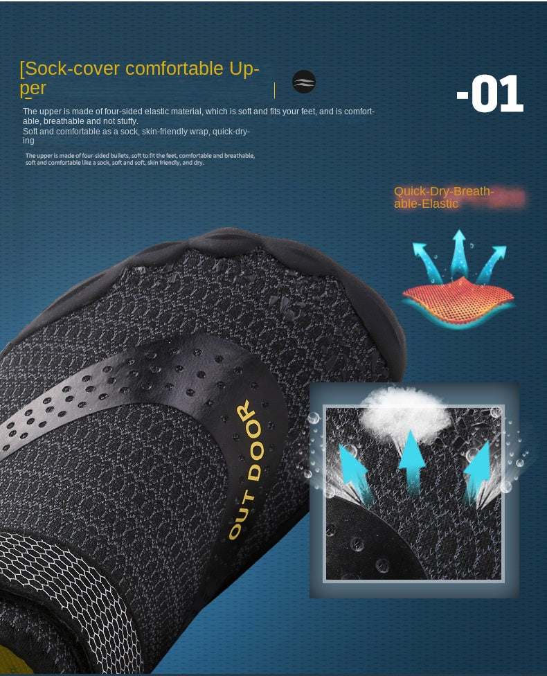 Comfortable Quick-Dry Water Shoes for Hiking - Betatton - water shoes
