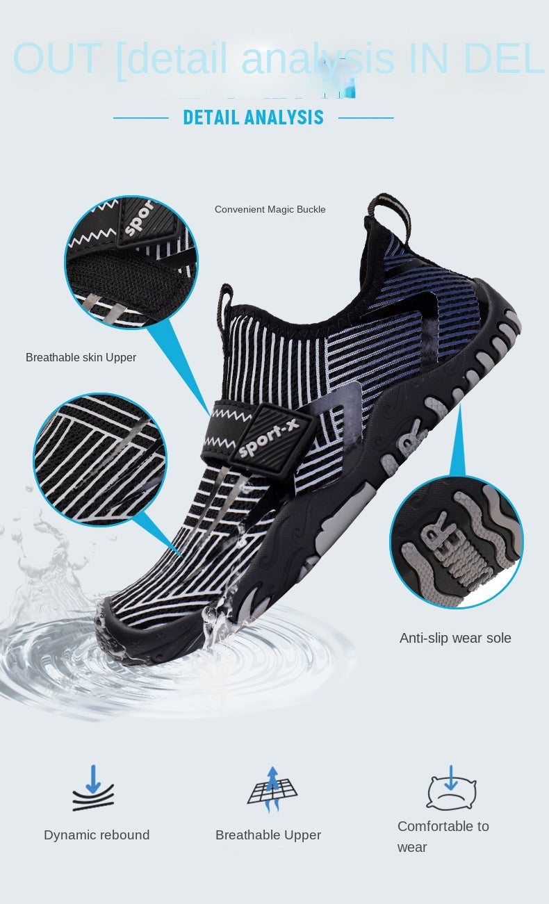 Versatile Water Shoes for Beach, Hiking, and Fishing for Kids - Betatton - water shoes