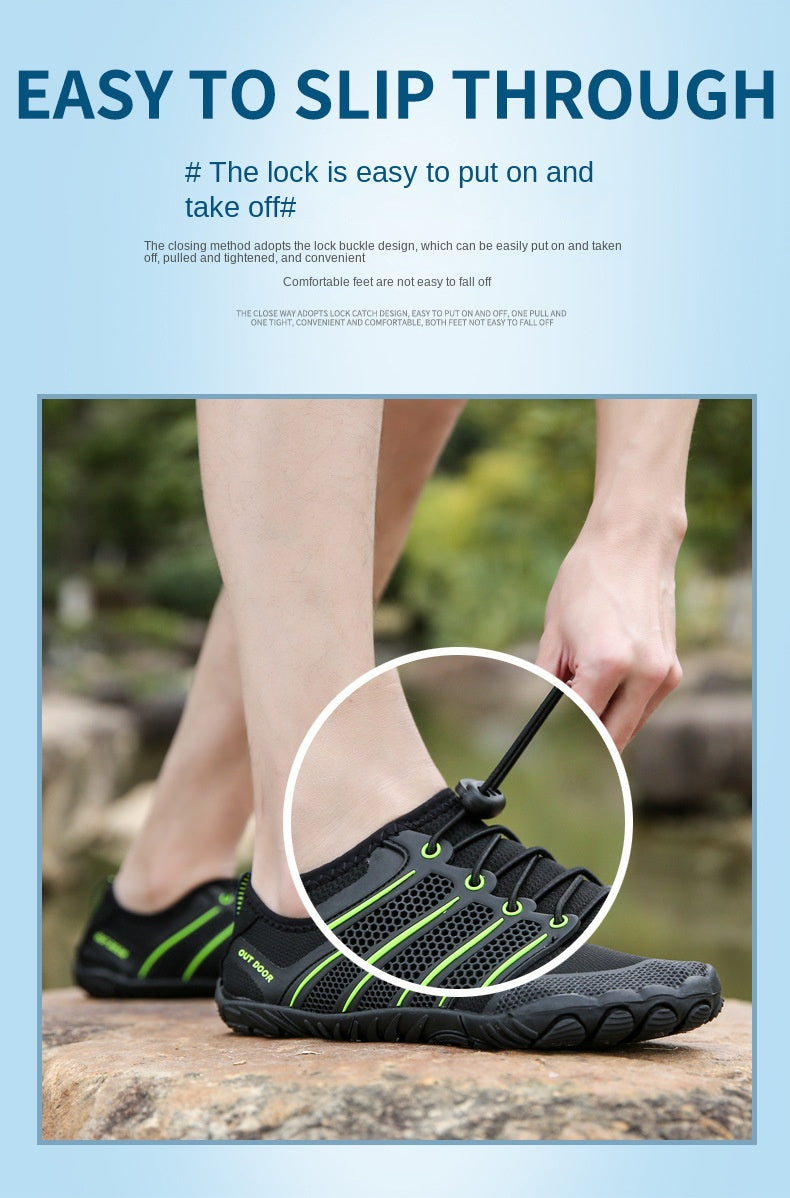 Lightweight Quick-Dry Beach Shoes with Drainage - Betatton - water shoes