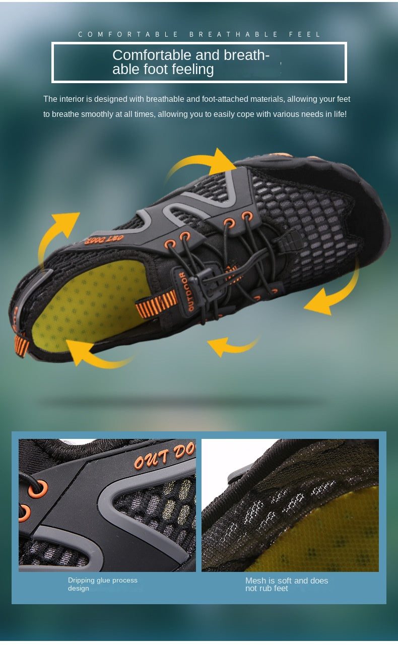 Versatile Amphibious Shoes for Hiking and Fishing - Betatton - water shoes