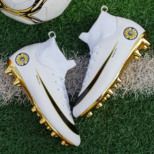 New High-Top Soccer Cleats for Adult and Kids, Training - Betatton - football shoes