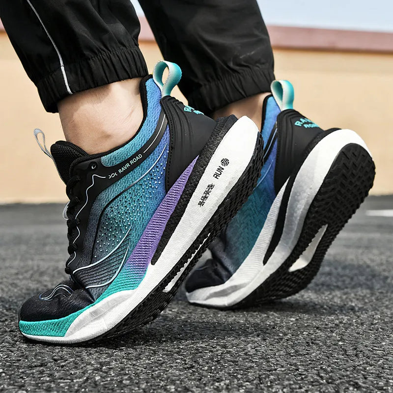 Carbon Plate Running Shoes, Non-Slip Breathable Casual Tennis Sneakers - Betatton - running shoes