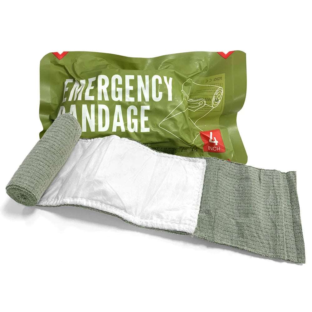 Compact Israeli Bandage for Emergency Wound Dressing, Quick-Apply Hemostatic Bandage - Betatton - 