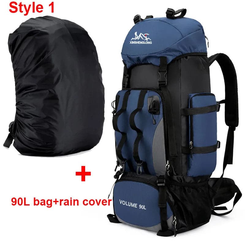 High-Capacity Adventure Backpack – 80L/90L Options, Durable for All Terrains - Betatton - 